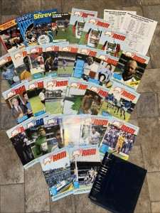 29 X Derby County Programmes Home & Away 1983/84 In Official Binder for sale on Ebay