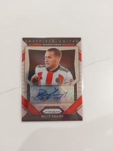 Billy Sharp Auto Panini Prizm 2020-21 Premier League Sheffield United  for sale on Ebay
