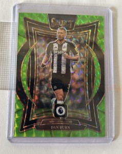Football Trading Card. Dan Burn /125 Green Fluorescent 24/25 Newcastle United for sale on Ebay
