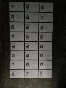 Plymouth Argyle Div2 Champions 04. Squad Signed Cards X 24 for sale on Ebay