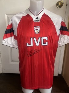 Alan Smith Signed Arsenal 1993 Home Shirt    *private signing* COA for sale on Ebay