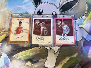 Arsenal Forever Box Tomiyasu /25 Auto|Hurtig Auto| Jens Lehmann /75 Auto Topps for sale on Ebay