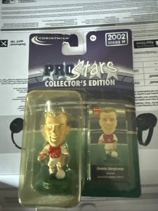 Dennis Bergkamp Pro Stars Collectors Edition Still Sealed Final Season Arsenal for sale on Ebay