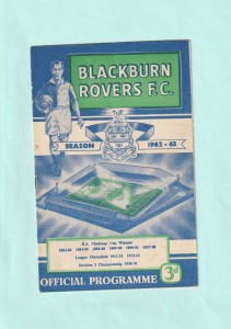 1962-1963 LEAGUE DIVISION 1 : BLACKBURN ROVERS v TOTTENHAM HOTSPUR 20TH MAY 1963 for sale on Ebay