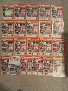Bulk Job Lot - 21 Liverpool Football Club Programmes - Season 1983-84 for sale on Ebay