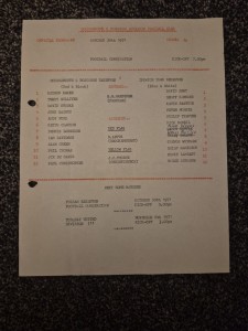 BOURNEMOUTH RESERVES V IPSWICH TOWN RESERVES 1971-72 COMBINATION LEAGUE for sale on Ebay