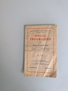 HISTON V GRAYS ATHLETIC 02.05.1955 EAST ANGLIAN SEMI FINAL REPLAY for sale on Ebay