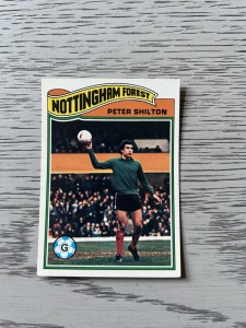 Topps Football Card 1978/79, Peter Shilton #25, Nottingham Forest for sale on Ebay