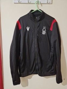 Rare Macron Nottingham Forest Zip Up Top Medium. for sale on Ebay