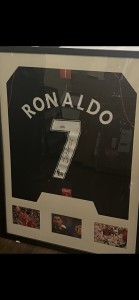 Cristiano Ronaldo Manchester United Autographed Jersey W/Beckett COA NO RESERVE for sale on Ebay