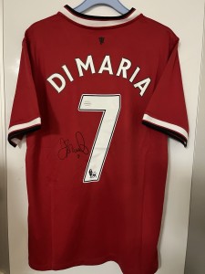 Signed Angel Di Maria Manchester United Jersey with Coa for sale on Ebay