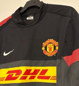 Vintage Nike Manchester United Player Issue StormFit Training Top - Large for sale on Ebay