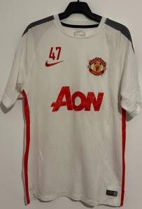 Vintage Nike Manchester United Player Issue Worn Training Top - Will Keane - L for sale on Ebay