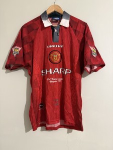 Original Manchester United 95/96 Home Shirt ‘Cantona 7’ Size L Exc Condition for sale on Ebay