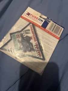 Manchester united shirt sleeve patch 1998-1999 official lextra player size felt for sale on Ebay