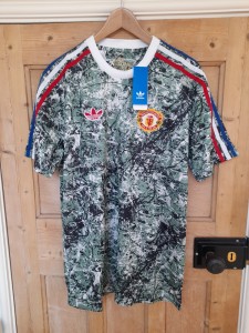 Mens Manchester United X Stone Roses Limited Edition Training Shirt Mens XL for sale on Ebay