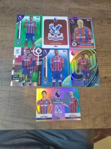 Topps Premier League 2025/2026 Crystal Palace 7 Card Bundle for sale on Ebay