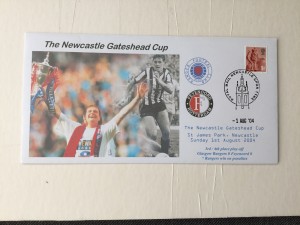 Glasgow Rangers v Feyenoord - Newcastle Gateshead Cup 2004 First Day Cover for sale on Ebay