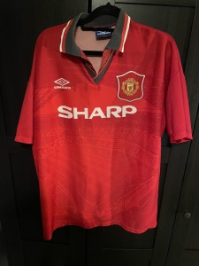 Original Umbro Manchester United 1994/1995 Home Shirt Mens Large for sale on Ebay