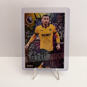 Topps Premier League 2025-2026 Gold  /50 Andre Breakthrough Baller  Wolves  for sale on Ebay
