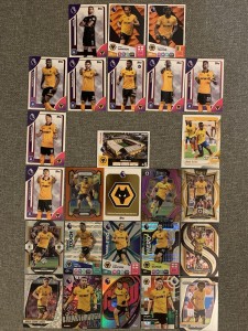 Wolverhampton Wanderers (Wolves) 26 Card Bundle Includes 2 Numbered & Team Badge for sale on Ebay