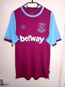 Authentic Umbro West Ham United 125 Years Club Anniversary Home Shirt Size Large for sale on Ebay