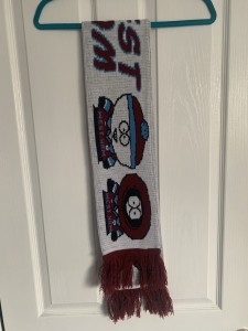 West Ham United Scarf for sale on Ebay