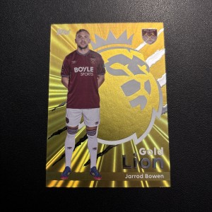 Topps 2026 Jarrod Bowen Gold Lion West Ham United Premier League for sale on Ebay