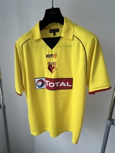 MINT Watford FC Vintage Home Shirt 2003-2005 Size Large 42-44” Made By Kit@ for sale on Ebay