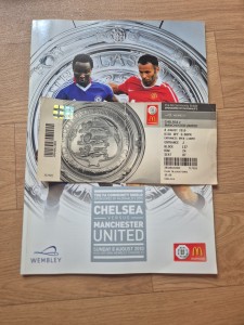 Chelsea v Manchester United 2010 FA Community Shield Ticket And Programme for sale on Ebay