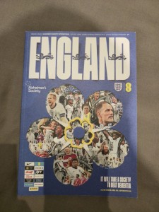 England Vs Wales Matchday Programme for sale on Ebay