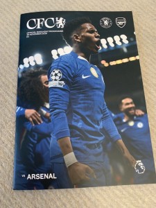 CHELSEA  v   ARSENAL   PREMIER LEAGUE   PROGRAMME  + TEAMSHEET   30/11/2025 for sale on Ebay