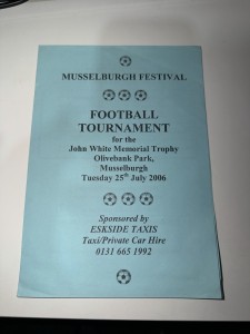 Musselburgh Festival 2006 Tournament Programme – Hearts, Livi, Spartans, Berwick for sale on Ebay