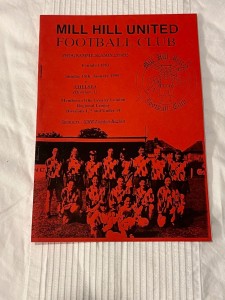 1995 Womens football programme Mill Hill UTD v Chelsea Ladies for sale on Ebay
