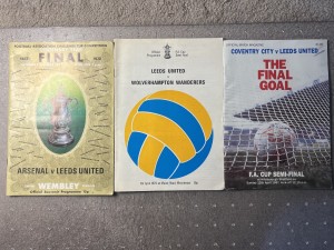 3 x Leeds United FA Cup Semi/Final Programmes - Arsenal, Wolves, Coventry JOBLOT for sale on Ebay