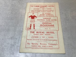 Barnsley v Swansea Town 1951/52 Division 2 - 26th January 1952 for sale on Ebay