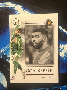 David Raya Base Futera Unique 2025 Edition 21 - Spain/Arsenal for sale on Ebay