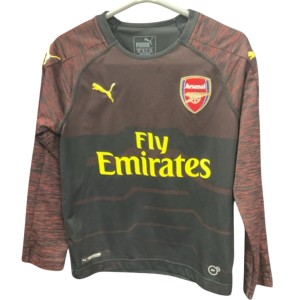 Puma Arsenal Football Shirt Long Sleeves 7-8Y Fly Emirates Training Kit 8185 for sale on Ebay