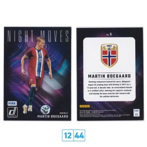 Martin Odegaard - Night Moves hit - Norway #6 Arsenal FIFA Panini Donruss for sale on Ebay