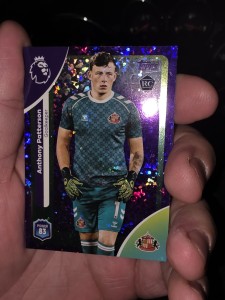 Anthony Patterson 2025/26 Topps Premier League Rookie Card RC Sunderland 147/199 for sale on Ebay