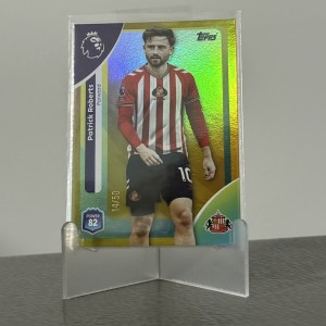 Patrick Roberts Sunderland Topps Premier League 25/26 Gold Numbered /50 for sale on Ebay