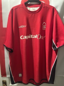 Nottingham Forest Capital One Football Shirt (Large) for sale on Ebay