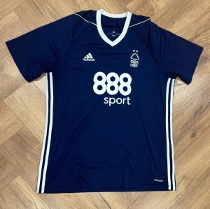 Nottingham Forest Adidas 2016/2017 Away Shirt - Size Adult XL 22inch P2P for sale on Ebay