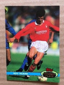 ROY KEANE, NOTTINHAM FOREST, TOPPS STADIUM CLUB CARD, 1992 for sale on Ebay