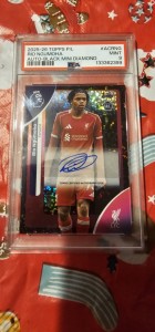 Topps Premier League 2025/2026 Rio Ngumoha Rookie Card, Liverpool Auto for sale on Ebay