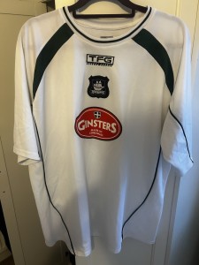 Plymouth Argyle Fc 2003 Away Jersey Size XL for sale on Ebay
