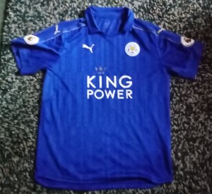 Leicester City Shirt XL 2016 2017 Vintage Retro LCFC Foxes Puma Blue Army PP38i for sale on Ebay