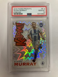 PANINI PRIZM PREMIER LEAGUE 2019-2020 GLEN MURRAY BRIGHTON & HOVE KABOOM PSA 10. for sale on Ebay