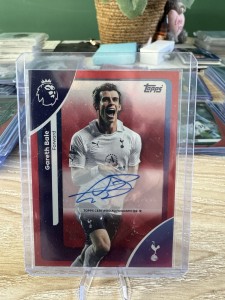 Gareth Bale 5/5 Bookend Auto For Tottenham Hotspur’s Card Topps EPL 2025 for sale on Ebay