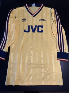 Arsenal Player Issue 1986/88 Away Shirt for sale on Ebay